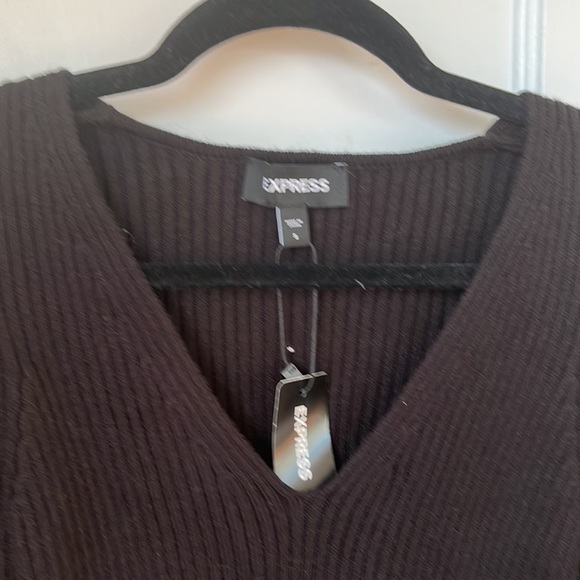 2/$20 3/$24 Black Puff-Sleeve Sweater - Picture 3 of 6